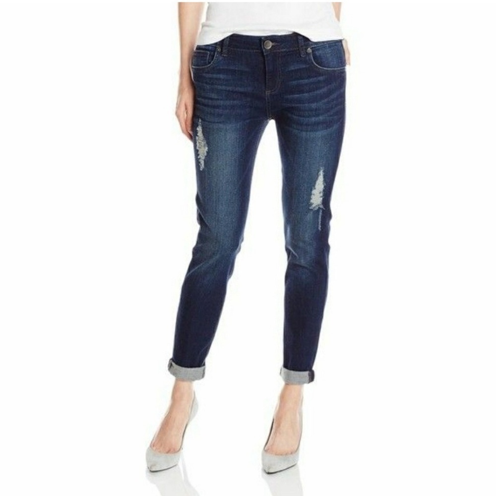 Kut from the Kloth Catherine Slouchy Boyfriend Jean. Size 8